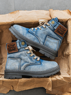 Botas altas de trabajo para mujer con suela antideslizante