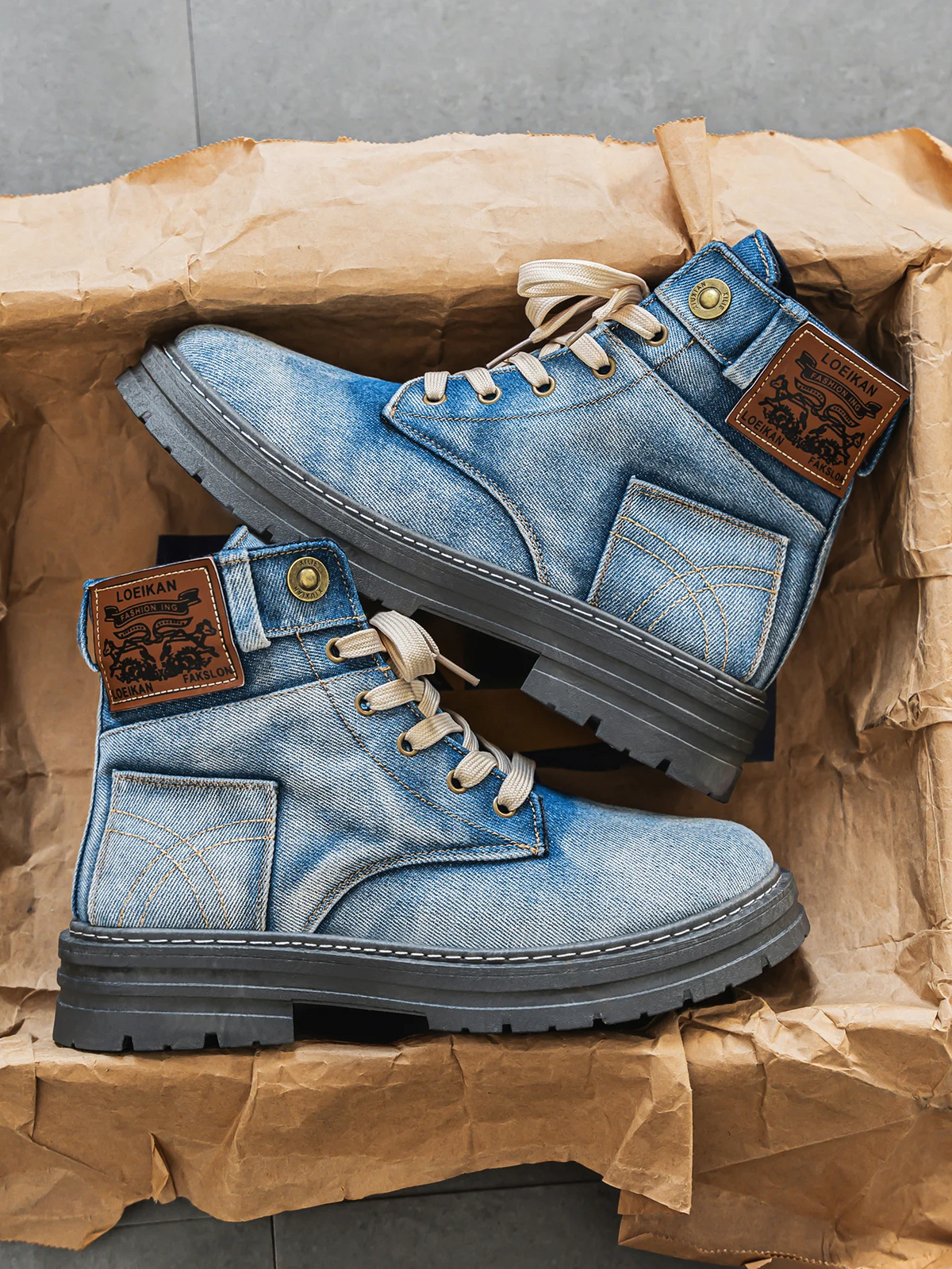 Botas altas de trabajo para mujer con suela antideslizante