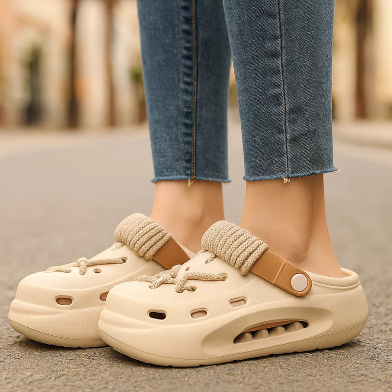 Zuecos Orbit con cordones para mujer - Cómodos y elegantes