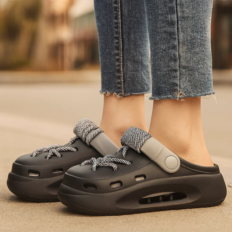 Zuecos Orbit con cordones para mujer - Cómodos y elegantes
