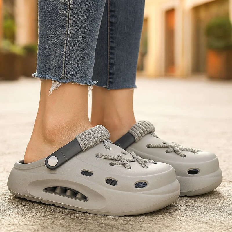 Zuecos Orbit con cordones para mujer - Cómodos y elegantes