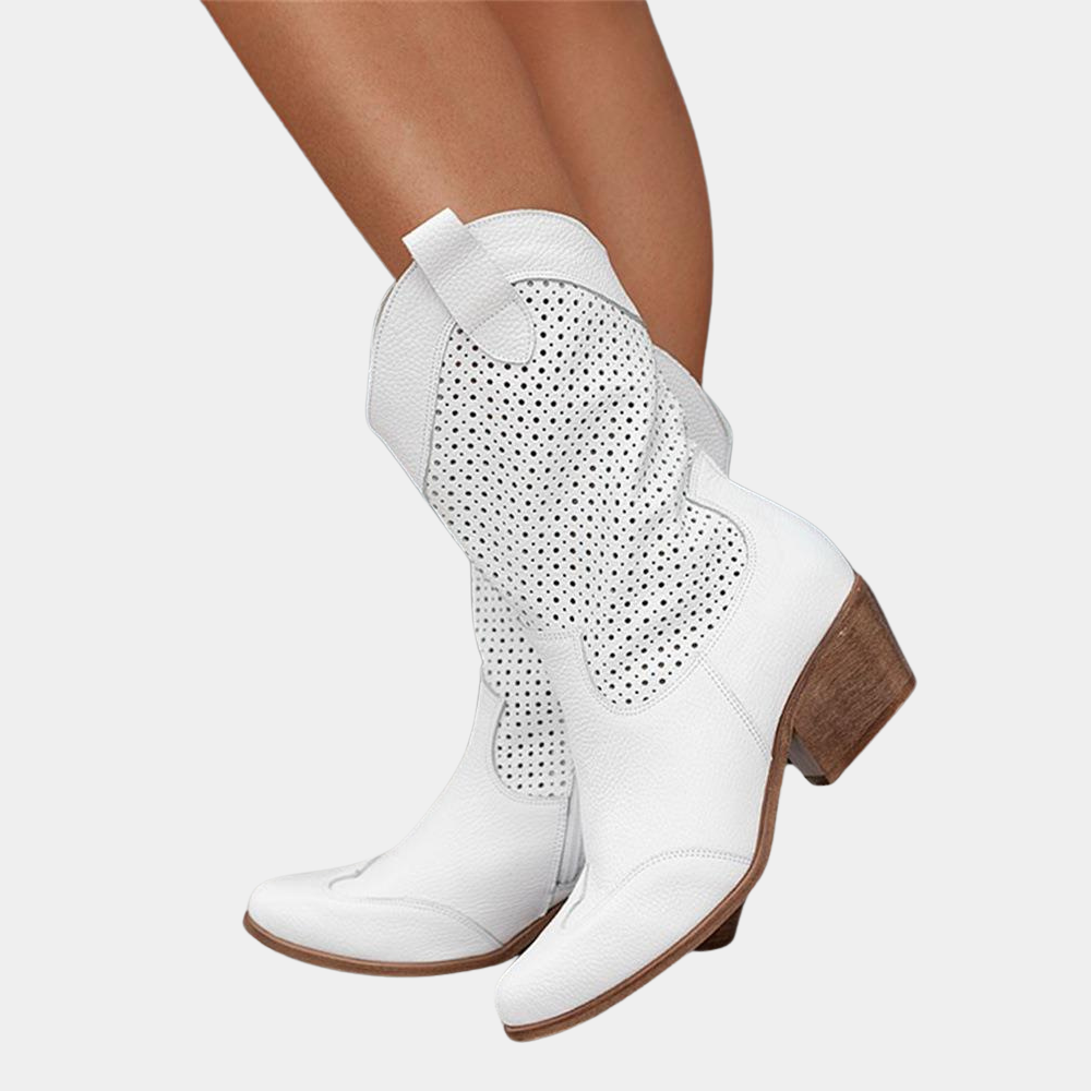 Botas vaqueras ortopédicas para mujer