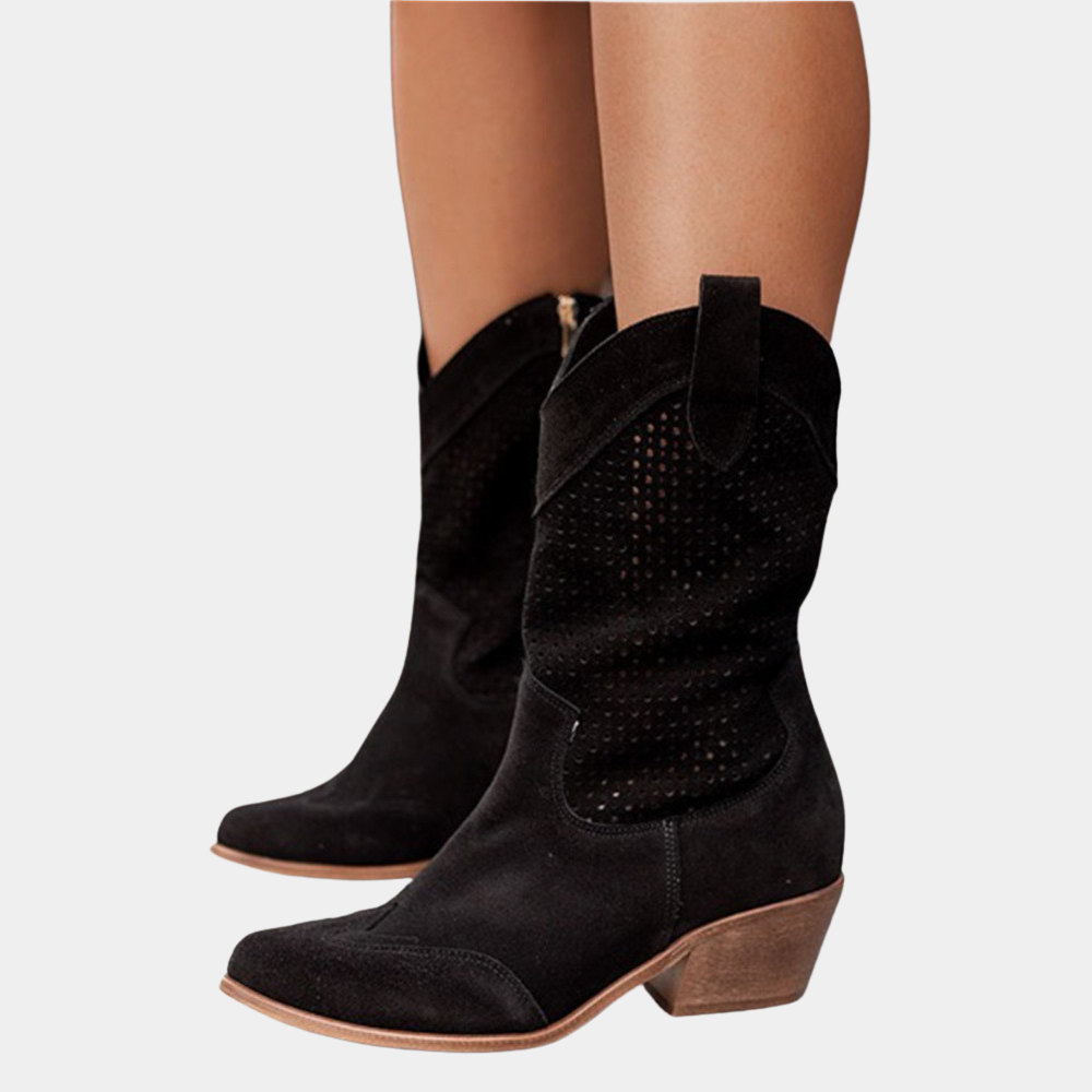 Botas vaqueras ortopédicas para mujer