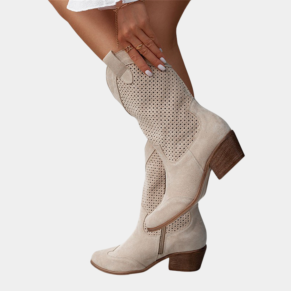 Botas vaqueras ortopédicas para mujer