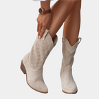 Botas vaqueras ortopédicas para mujer