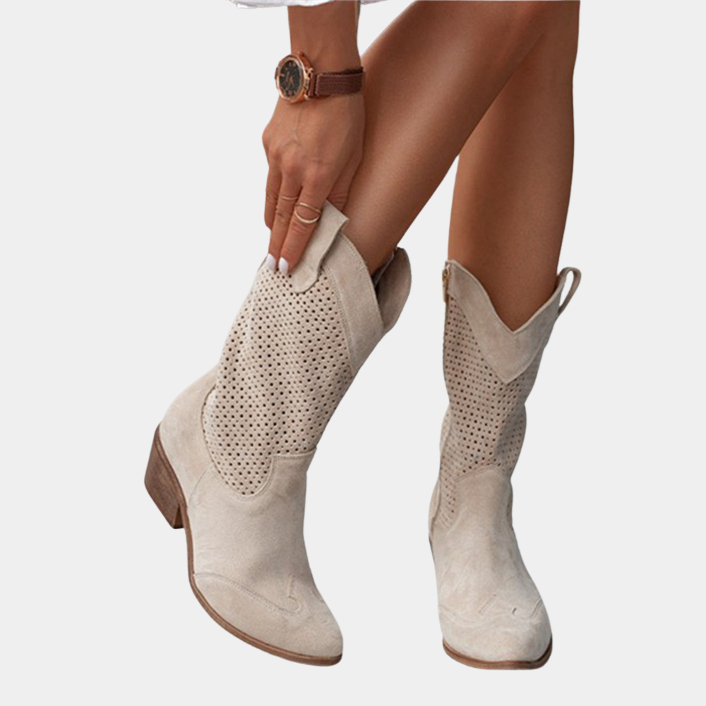 Botas vaqueras ortopédicas para mujer