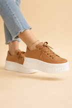 Zapatillas de plataforma para mujer con suela acolchada