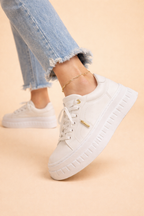 Zapatillas de plataforma para mujer con suela acolchada