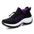 Zapatillas deportivas cómodas y con buen soporte para mujer, ideales para usar todo el día.