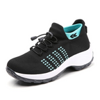 Zapatillas deportivas cómodas y con buen soporte para mujer, ideales para usar todo el día.