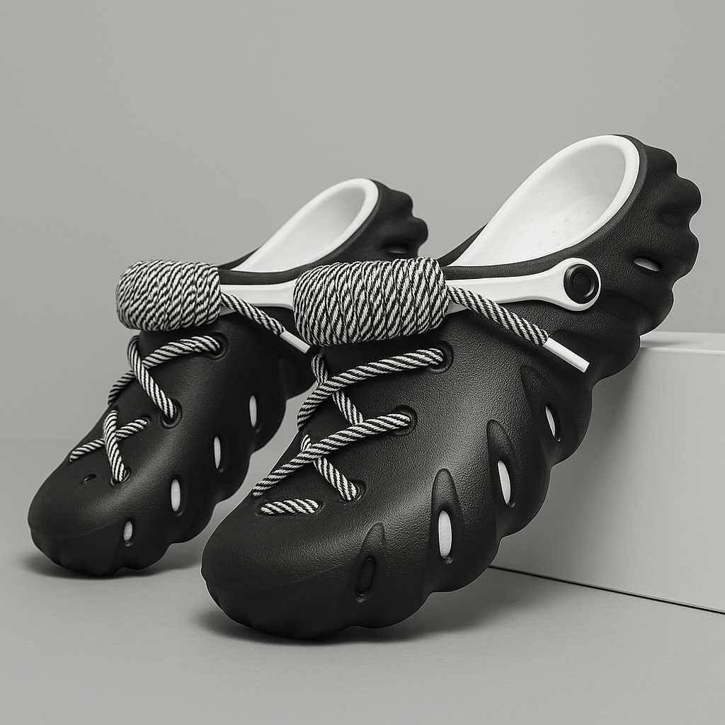 Zuecos Wayfarer con cordones para mujer: comodidad y estilo para todos los días.