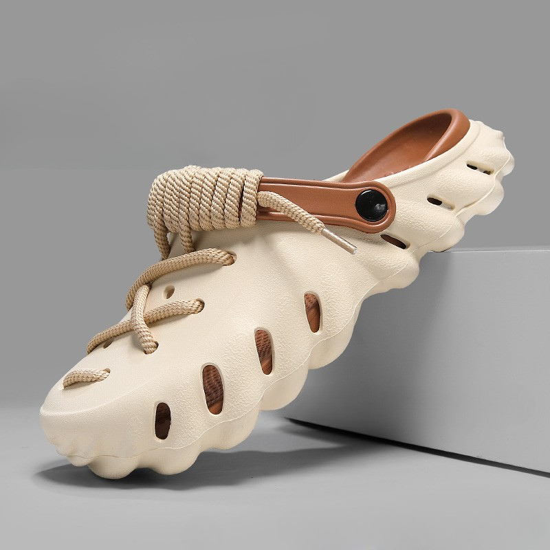 Zuecos Wayfarer con cordones para mujer: comodidad y estilo para todos los días.