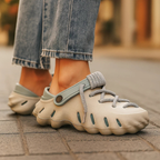 Zuecos Wayfarer con cordones para mujer: comodidad y estilo para todos los días.
