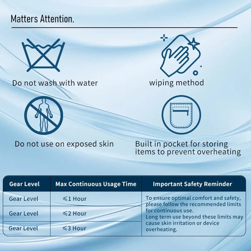 Almohadilla térmica menstrual para mujeres para aliviar los cólicos con envoltura abdominal y lumbar eléctrica portátil.