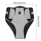 Almohadilla térmica menstrual para mujeres para aliviar los cólicos con envoltura abdominal y lumbar eléctrica portátil.