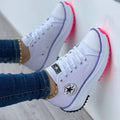 Zapatillas deportivas ortopédicas con plataforma para mujer