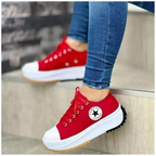 Zapatillas deportivas ortopédicas con plataforma para mujer