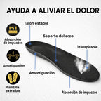 Zapatillas deportivas ortopédicas para hombre con suela de soporte