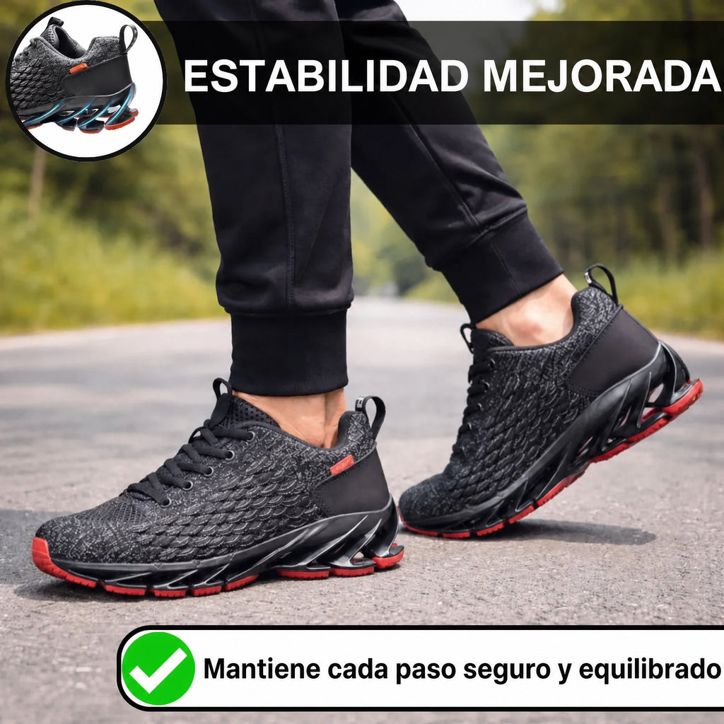Zapatillas deportivas ortopédicas para hombre con suela de soporte
