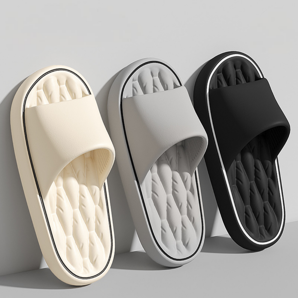 Zapatillas tipo chancla acolchadas suaves de verano