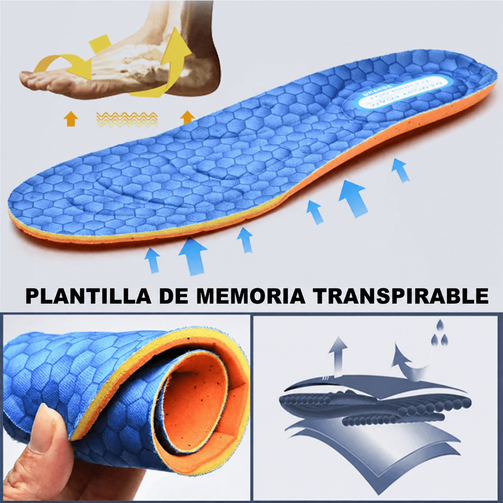 Zapatos diabéticos extra anchos con espuma viscoelástica: alivio de presión y comodidad